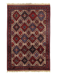 Persian Fine Hand Knotted Yalameh 6'7'' X 9'11''