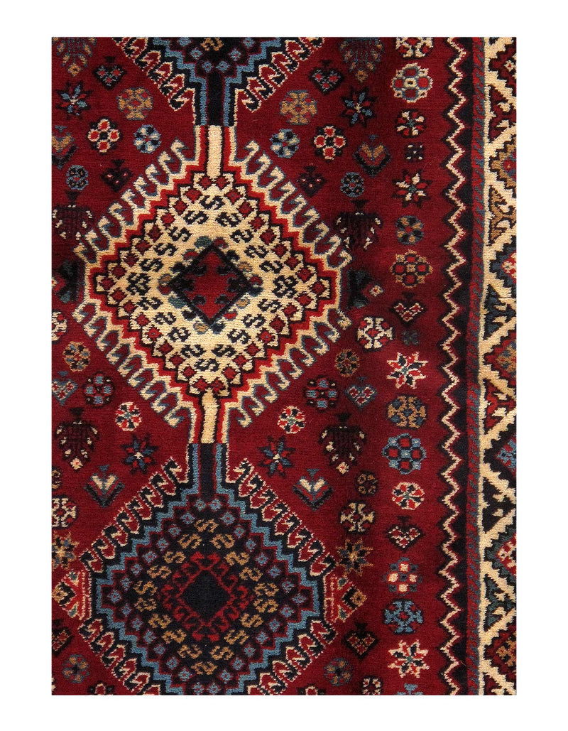 Fine Hand Knotted Persian Yalameh runner 2'8'' X 6'7''