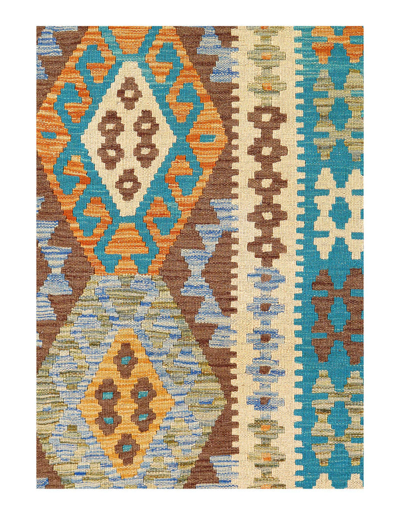 Flat weave kilim 3'6" X 4'11"