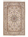 Ivory Persian Isfahan s/w 5'3" x 7'11"