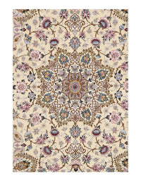 Ivory Persian Isfahan s/w 5'3" x 7'11"