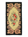 American Antique Hooked Rug 2'4'' X 4'7''