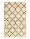 Beige color Flat weave Modern Rug - 3'1'' X 5'