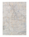 Light Bluecolor Hand knotted Modern Rug 3' X 5'