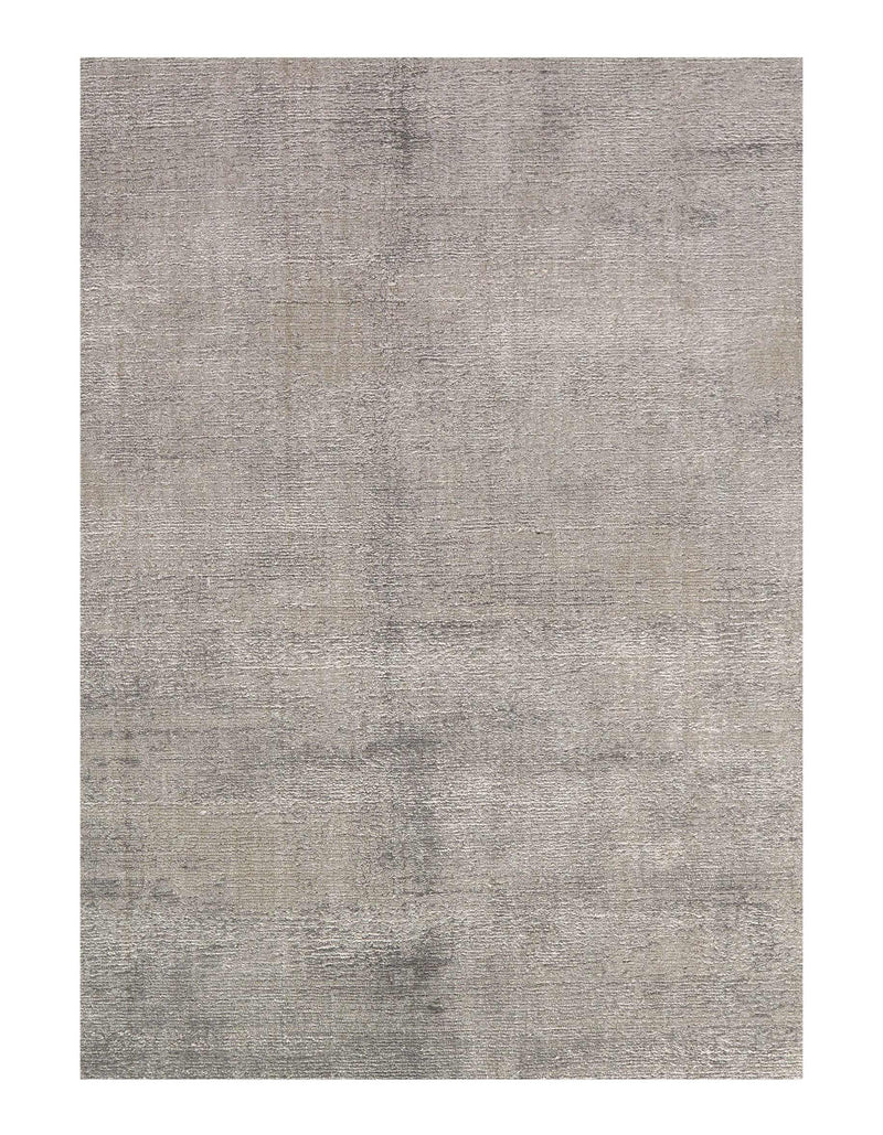 Gray color Hand knotted Modern Rug 3' X 5'