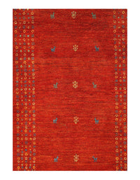 Fine Hand Knotted Persian Gabbeh 2'8'' X 5'2''