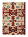 Fine Hand Knotted Vintage Kazak 3'4'' X 5'1''