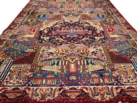 Fine Hand Knotted Vintage Kashmar rug 9'6'' X 12'9''