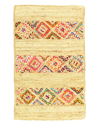 Pasargad Handmade Natural Fiber Jute Rug 3' X 5'