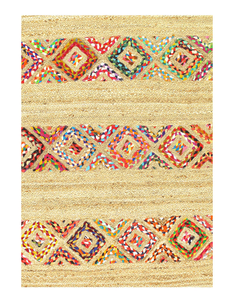 Pasargad Handmade Natural Fiber Jute Rug 5' X 8'