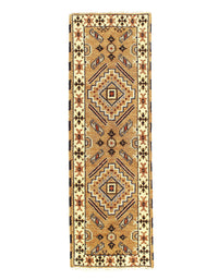 Fine hand Knotted Kazak design 2'2'' X 6'7''