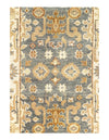 Fine Hand Knotted Oushak Design Runner 2'6'' X 7'11''