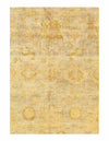 Original Turkish Oushak Design Hand-Knotted Rug - 6' X 9'