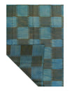 Scandinavian reversidle Over Dyed rug 7'9'' X 9'8''