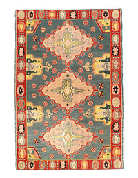 Fine Hand Knotted Flat weave Kilim 5'9'' X 8'5''