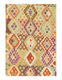 Kilim Handspun Wool Rug 6'6'' X 9'6''