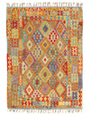 Kilim Handspun Wool Rug 5'1'' X 6'7''