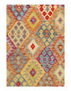 Kilim Handspun Wool Rug 5'1'' X 6'7''