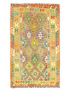 Kilim Handspun flat weave Wool Rug 3'8'' X 5'11''