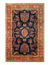 Navy Blue Fine Hand Knotted Persian sarouk Design 10'3'' X 15'9''