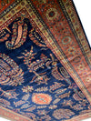 Navy Blue Fine Hand Knotted Persian sarouk Design 10'3'' X 15'9''