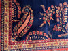 Navy Blue Fine Hand Knotted Persian sarouk Design 10'3'' X 15'9''