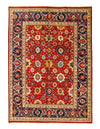 Rust Persian mahal design rug 8'9'' x 11'10''