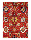 Rust Persian mahal design rug 8'9'' x 11'10''