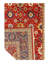 Rust Persian mahal design rug 8'9'' x 11'10''