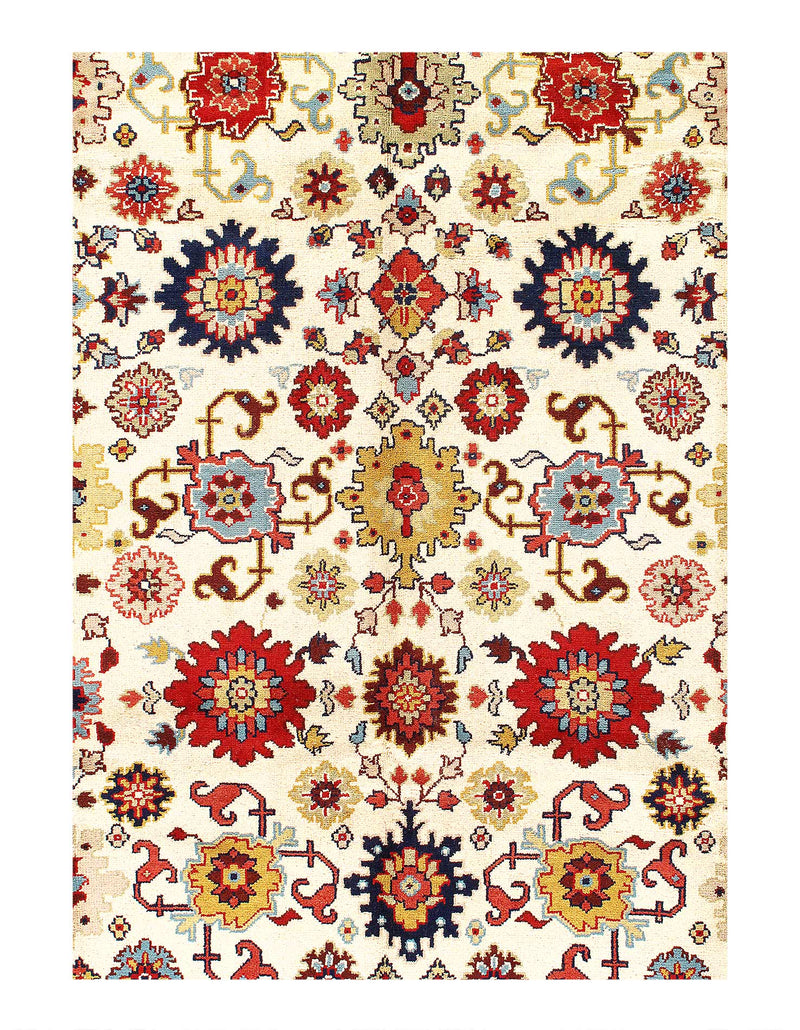 Hand-Knotted Mahal Rug - 9' X 12'