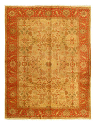 Fine Hand Knotted ziegler sultanabad design rug 9'4'' X 11'11''