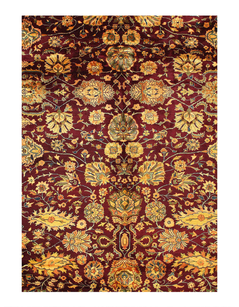 Fine Hand Knotted Agra rug 10' X 12'