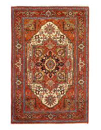 Fine Hand Knotted Persian serapi design 3'11'' X 6'