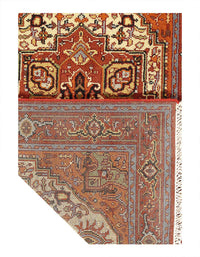 Fine Hand Knotted Persian serapi design 3'11'' X 6'