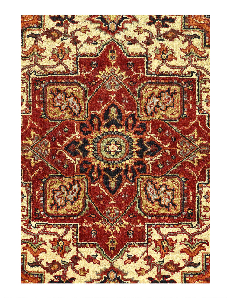 Fine Hand Knotted Persian serapi design 3'11'' X 5'8''