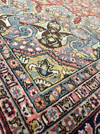 Rust Persian Tabriz Design Design 8'.3'' X 12'.2''