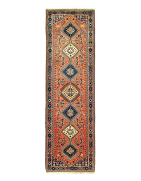 Fine Hand Knotted Persian Yalameh runner 2'9'' X 9'4''