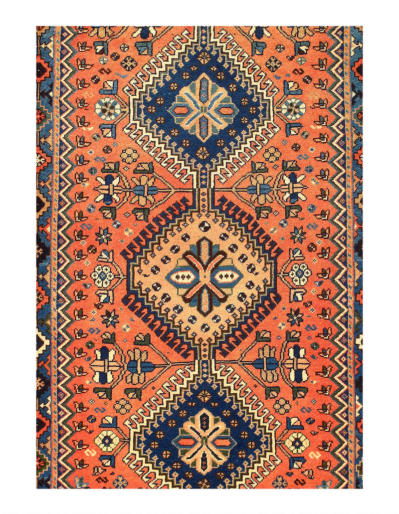 Fine Hand Knotted Persian Yalameh runner 2'9'' X 9'4''