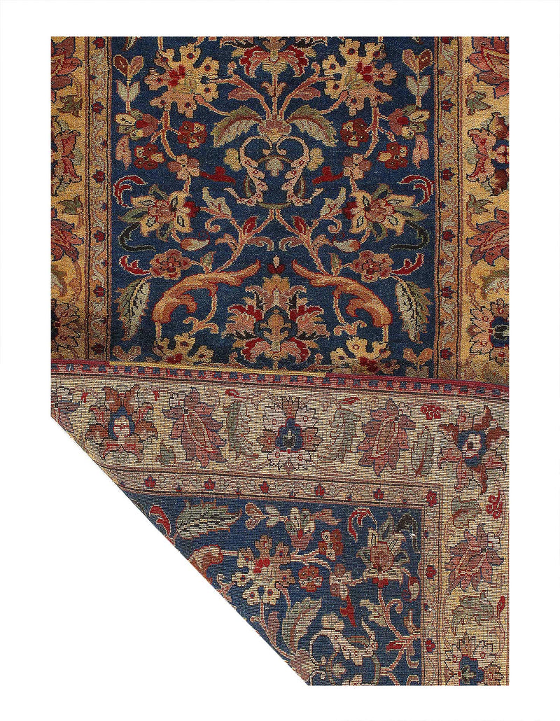 Fine Hand Knotted Indian Agra Runner 3' X 9'1''