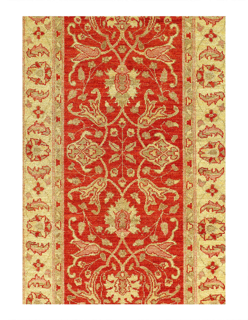 Fine Hand Knotted Farahan design 2'8'' X 9'8''