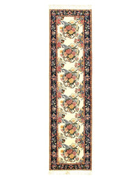 Fine Hand Knotted Savonnerie design Runner 2'8'' X 10'