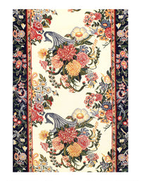 Fine Hand Knotted Savonnerie design Runner 2'8'' X 10'