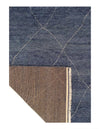 Navy Blue Hand Knotted Moroccon design 8'3'' X 9'9''