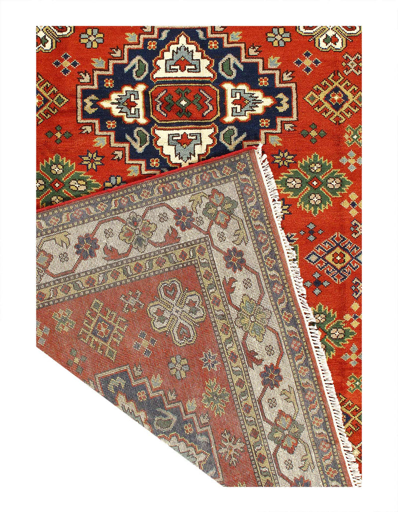 Fine Hand Knotted Kazak design 8' X 10'