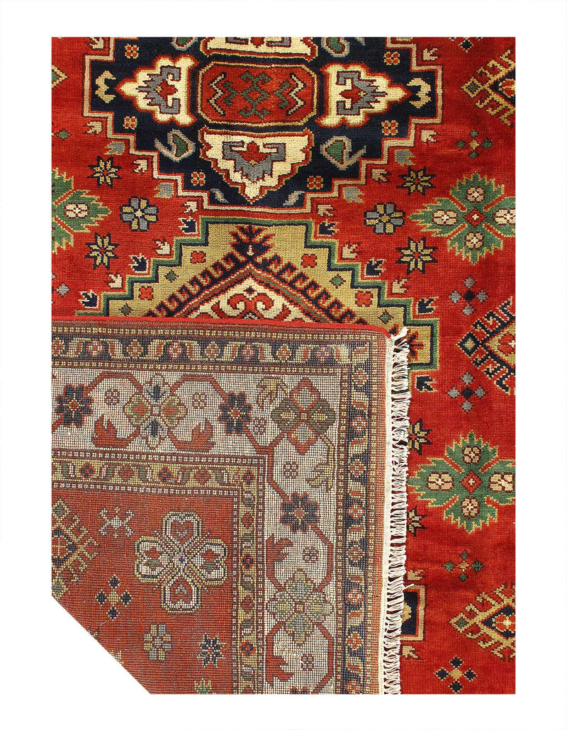 Fine Hand Knotted Kazak design 8' X 9'11''