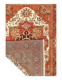 Fine Hand Knotted Persian serapi design 8'11 X 11'11''