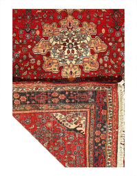 Persian Bidjar Rug - 4'10" X 9'2"