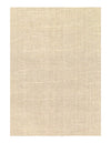 Ivory color Hand Knotted Modern rug 6'8'' X 9'4''