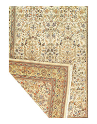 Fine Hand Knotted Persain Vintage Tabriz Design 6'2'' X 8'8''