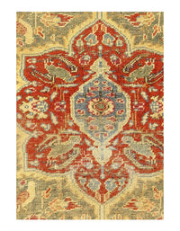 Fine Hand Knotted Antique Turkish 1'7'' X 2'7''